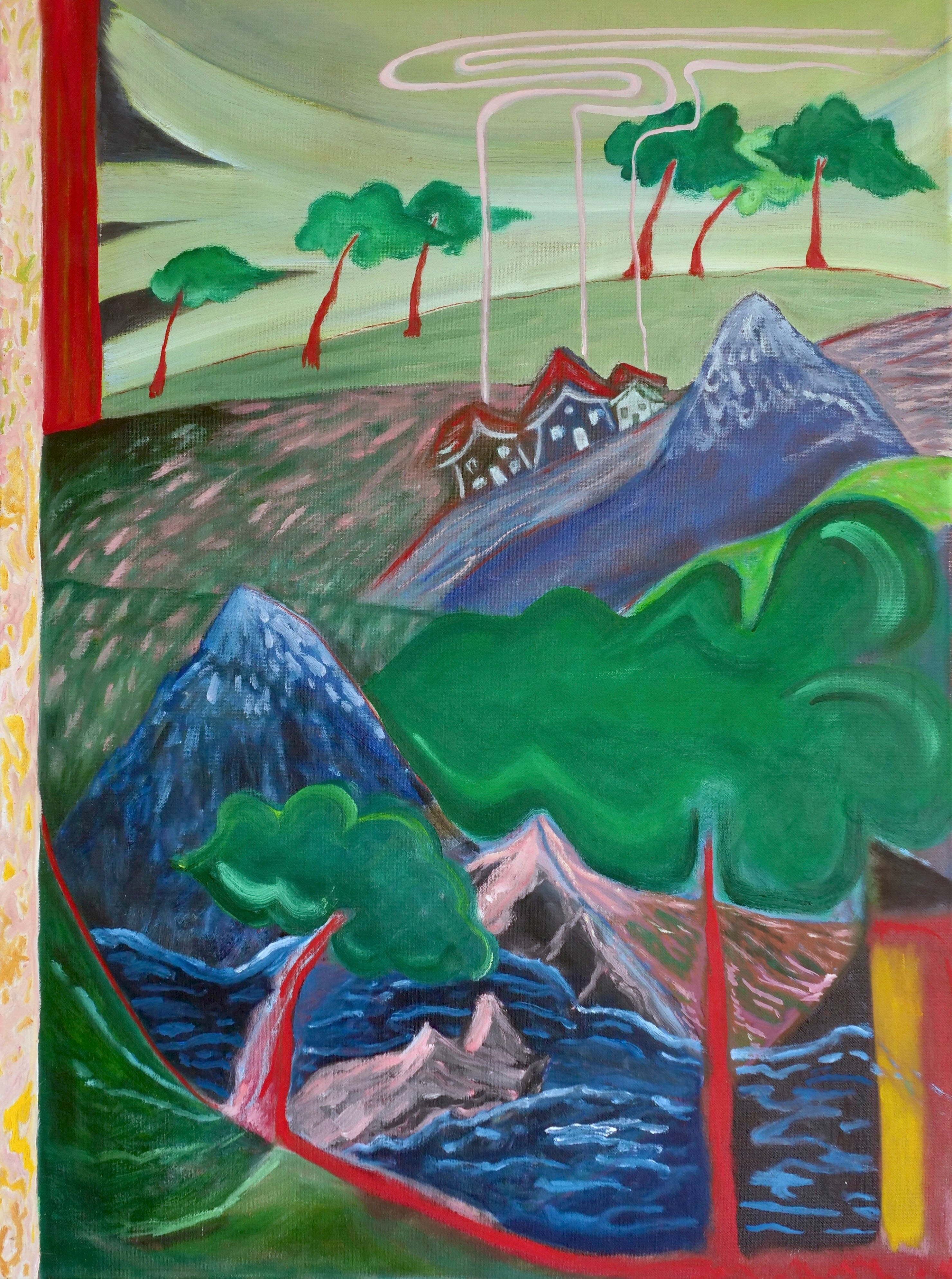 Escenografía de un paisaje