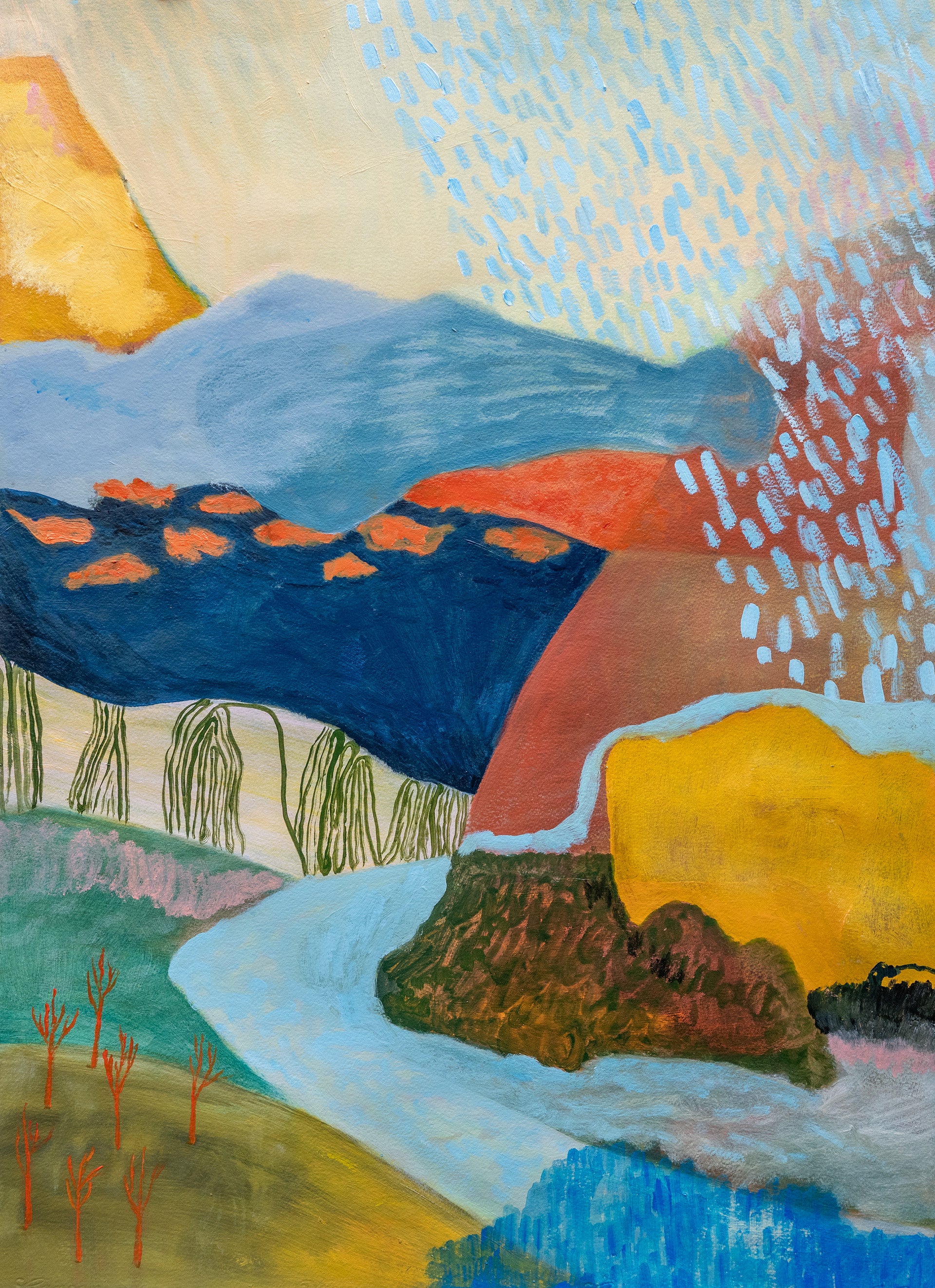 Rest while the colours change and the water runs free